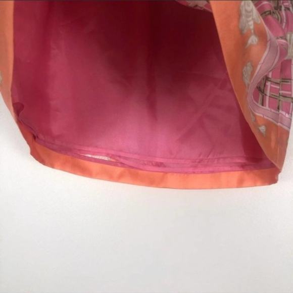 Vineyard Vines NWT 100% Silk Ceezee Seashell Skirt in Bahama Breeze - Picture 2 of 3